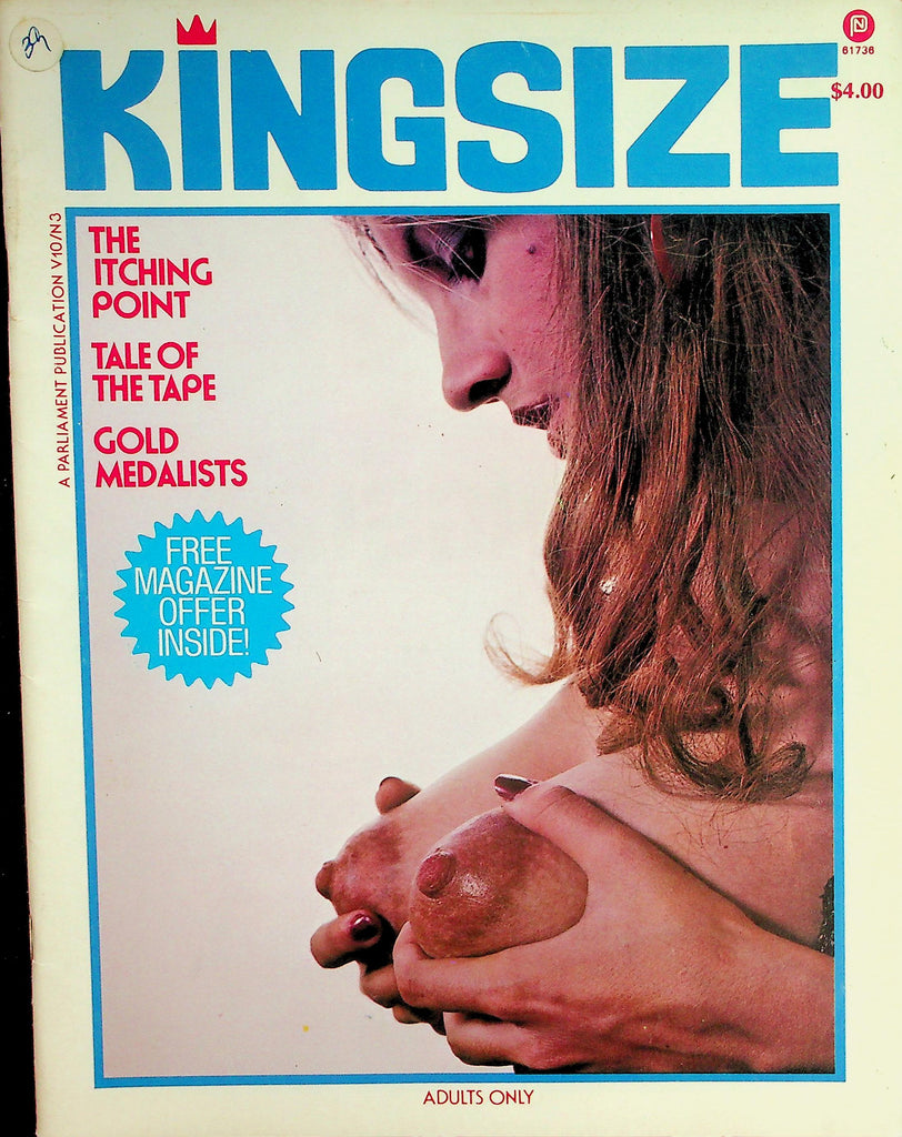 Kingsize Busty Magazine  Arlene Bell, Kitten Natividad, Joyce Gibson & More!  vol.10 #3 1979    080326lmp-GSC