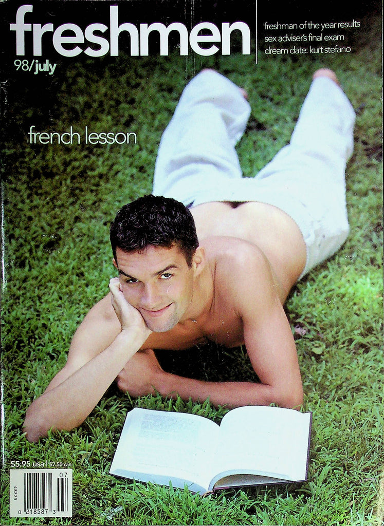 Freshmen Gay Men's Magazine French Lesson Ft. Kurt Stefano July 1998 121824RP