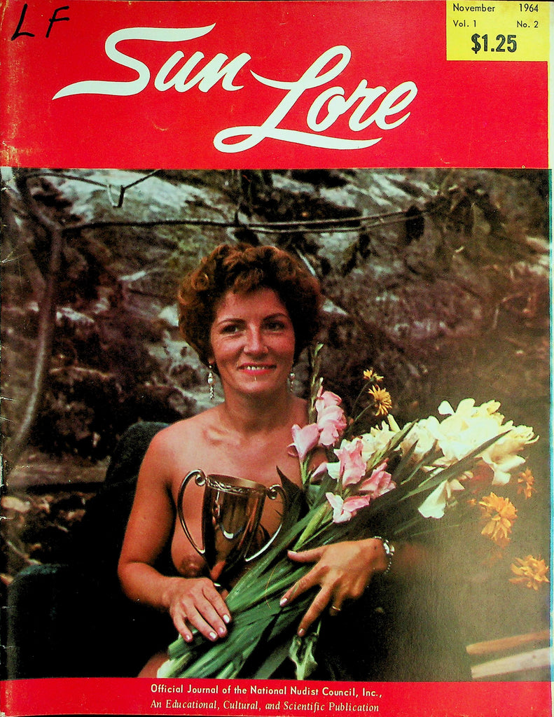 Sun Lore Nudist Magazine   A-Z In Nudism  November 1964     071426lmp-GSC