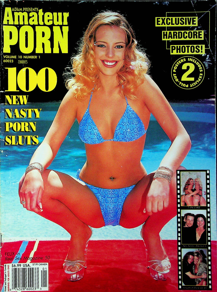 Adam Presents Amateur Porn Magazine 100 New Porn Sluts & Zana October 2002 072623RP