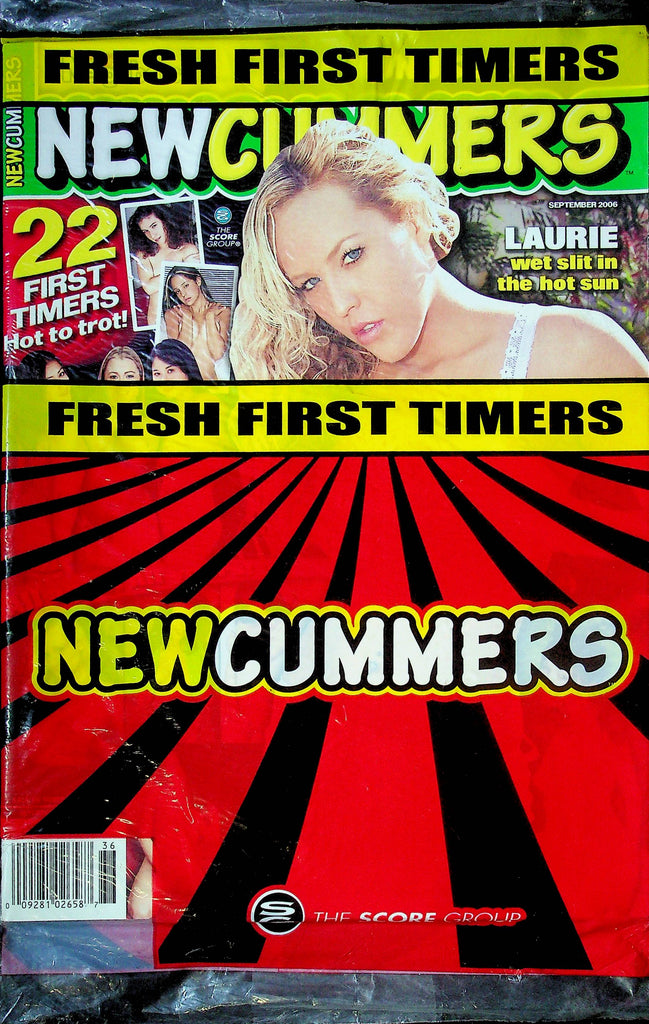 Newcummers Magazine 22 First Timers Ft. Laurie September 2006 SEALED 103024RP2