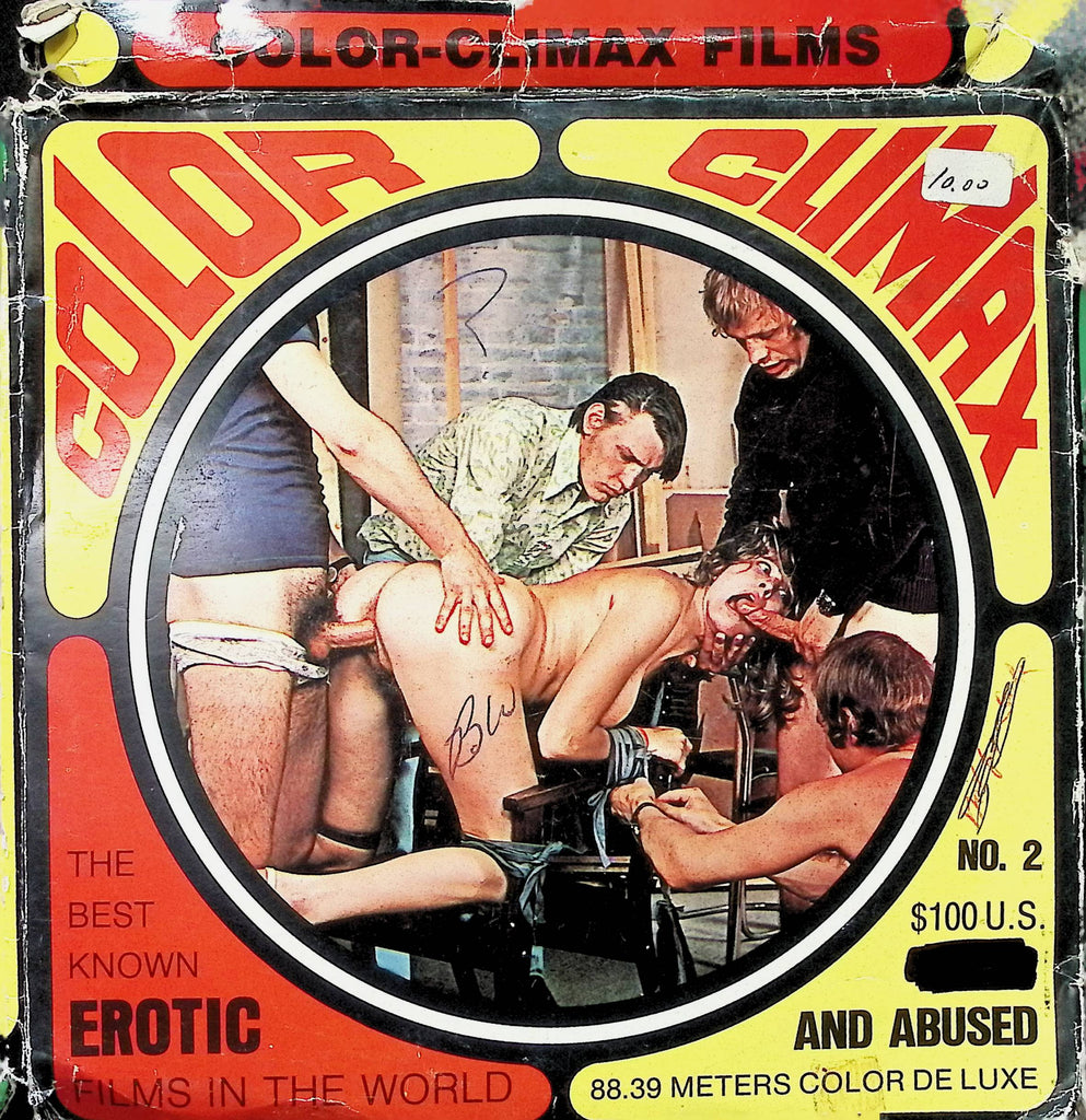 Abused #2 Best Known Erotic Films in the world Color Climax 1970s Regular 8mm Reel 100924AMP