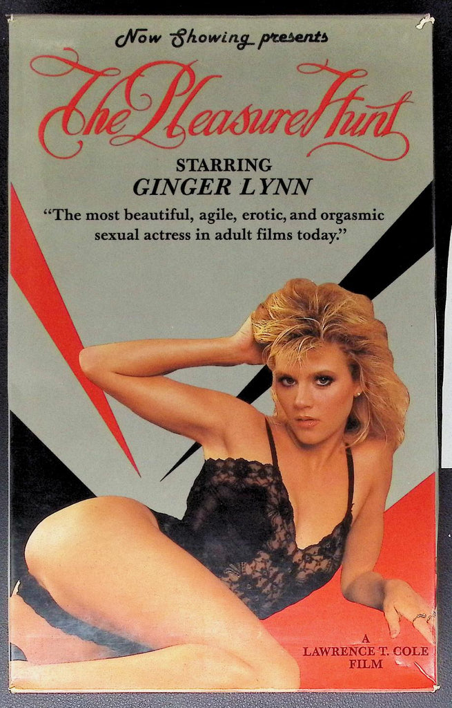 The Pleasure Hunt Starring Ginger Lynn Adult VHS Now Showing Presents 080825AVHS