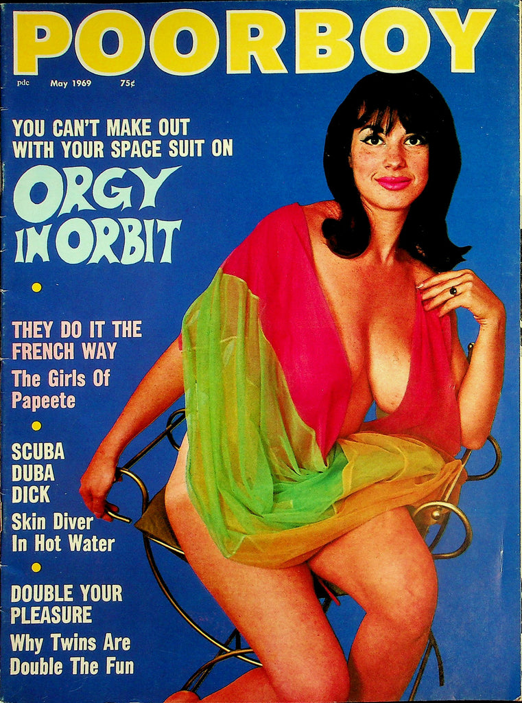 Poorboy 18+ Magazine Centerfold Girl Doris May 1969   032226lmp