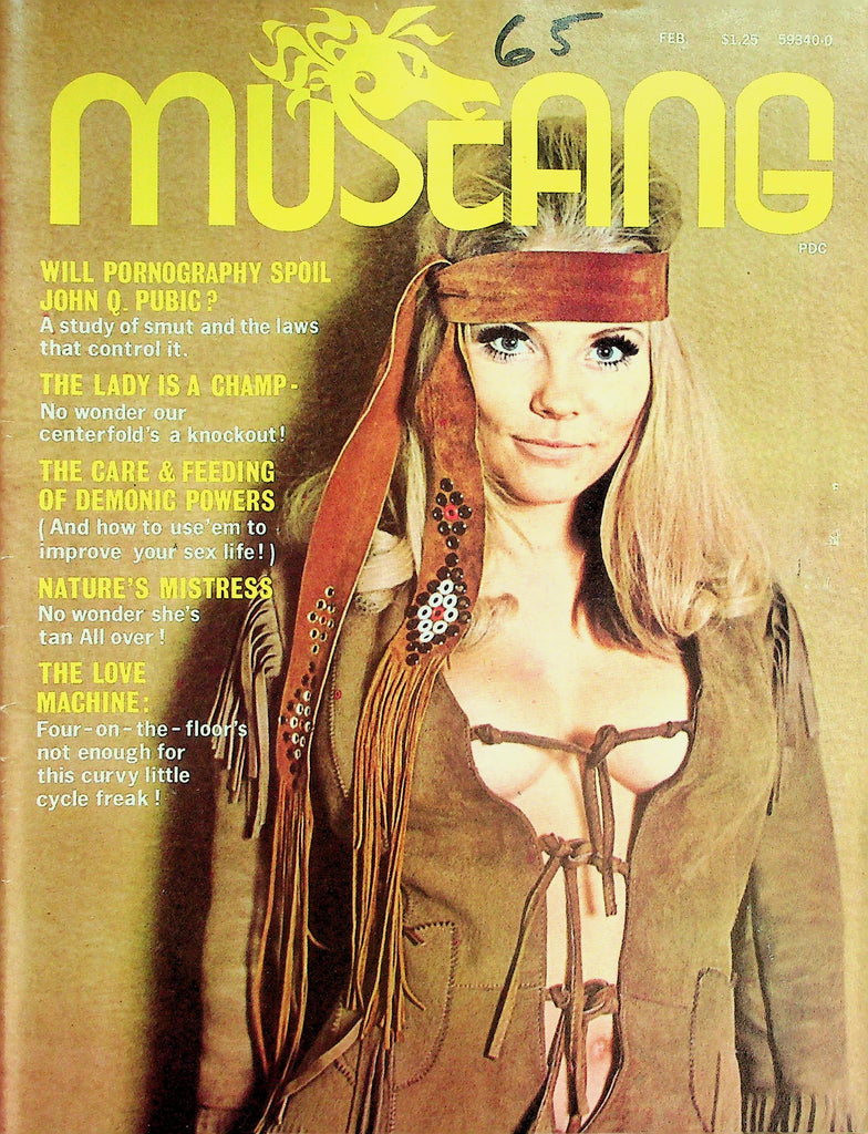 Mustang Magazine   Love Machine / Nature's Mistress  February 1970's    091226lmp-GSC