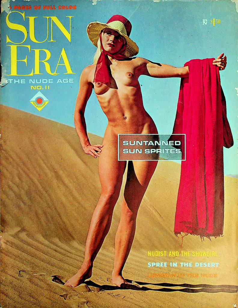 Sun Era Nudist Magazine  Suntanned Sun Sprites / Spree In The Desert  #11  1964   032126lmp