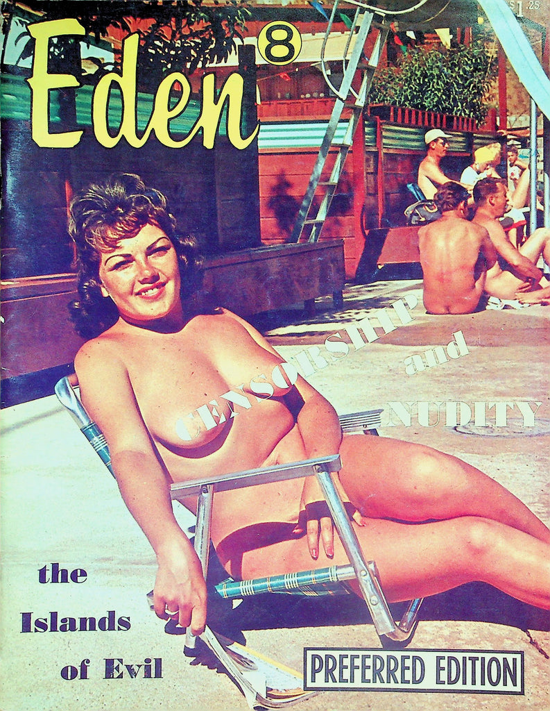 Eden Preferred Edition Nudist Magazine  Covergirl Connie / The Islands Of Evil  #8 1961   070726lmp-GSC
