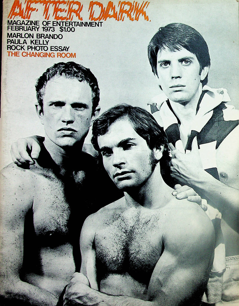 After Dark Magazine  Production Of "The Changing Room" / Marlon Brando  February 1973   112924lm-p