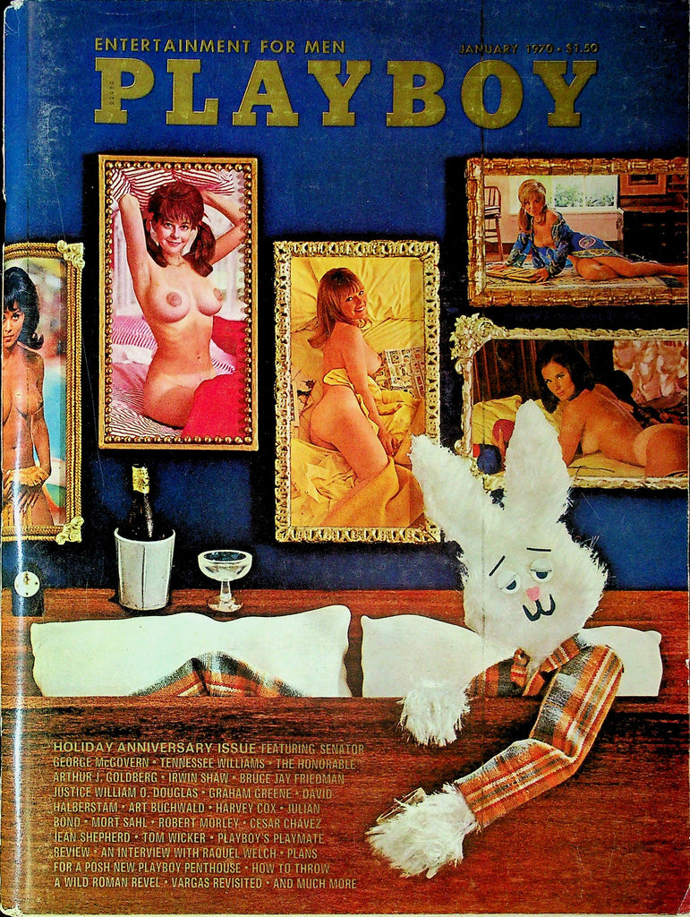 Playboy Magazine Holiday Anniversary Issue January 1970 080825RP-
