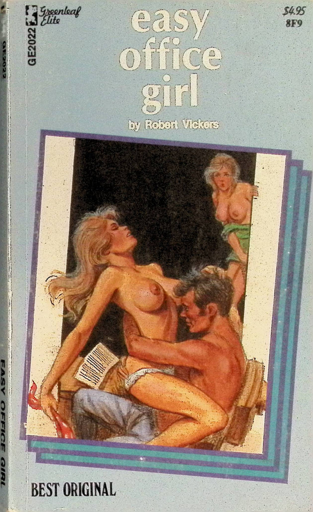 The Secretary's Itch by Janet McCoy GE1044 1976 Greenleaf Elite Best Original Adult Paperback Novel 082625AMP