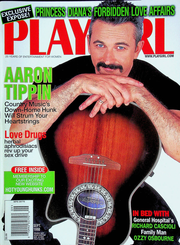 Playgirl Gay Magazine Aaron Tippin & Richard Cascioli September 1998 061424RP