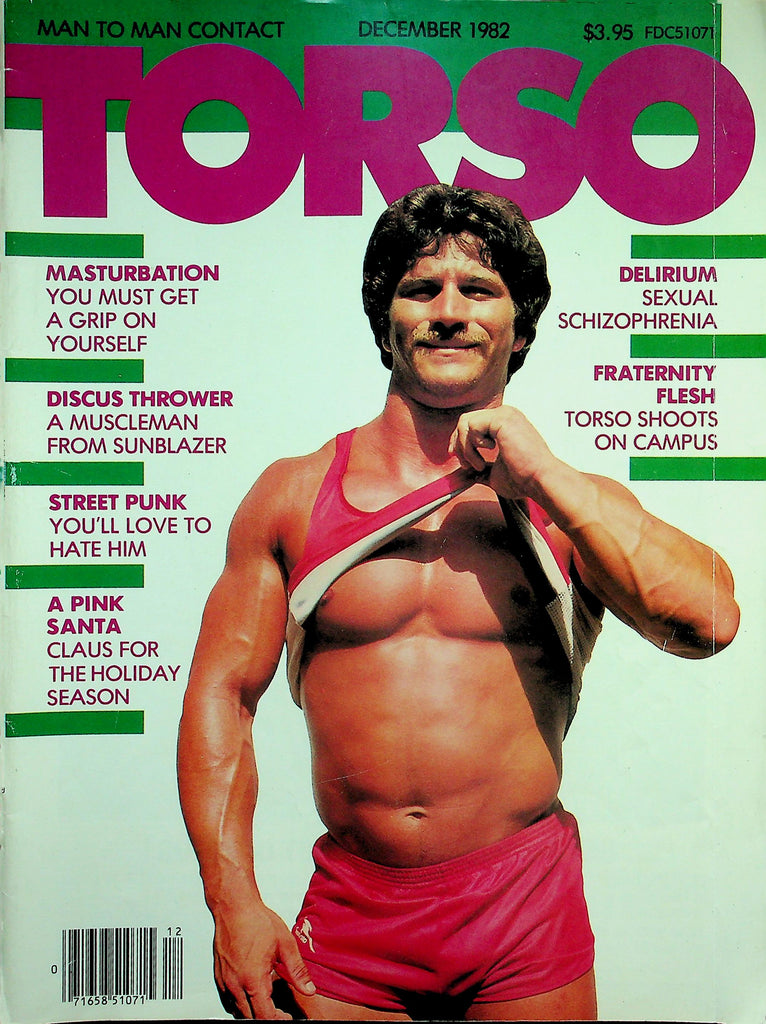 Torso Gay Magazine   Fraternity Flesh / Masturbation  December 1982       122525lmp