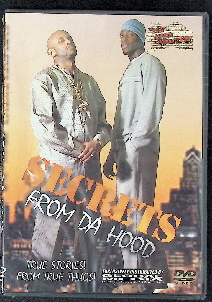 Secrets from da Hood True Stories From True Thugs Gay Adult DVD Global Media East Harlem Productions 082925AKDVD