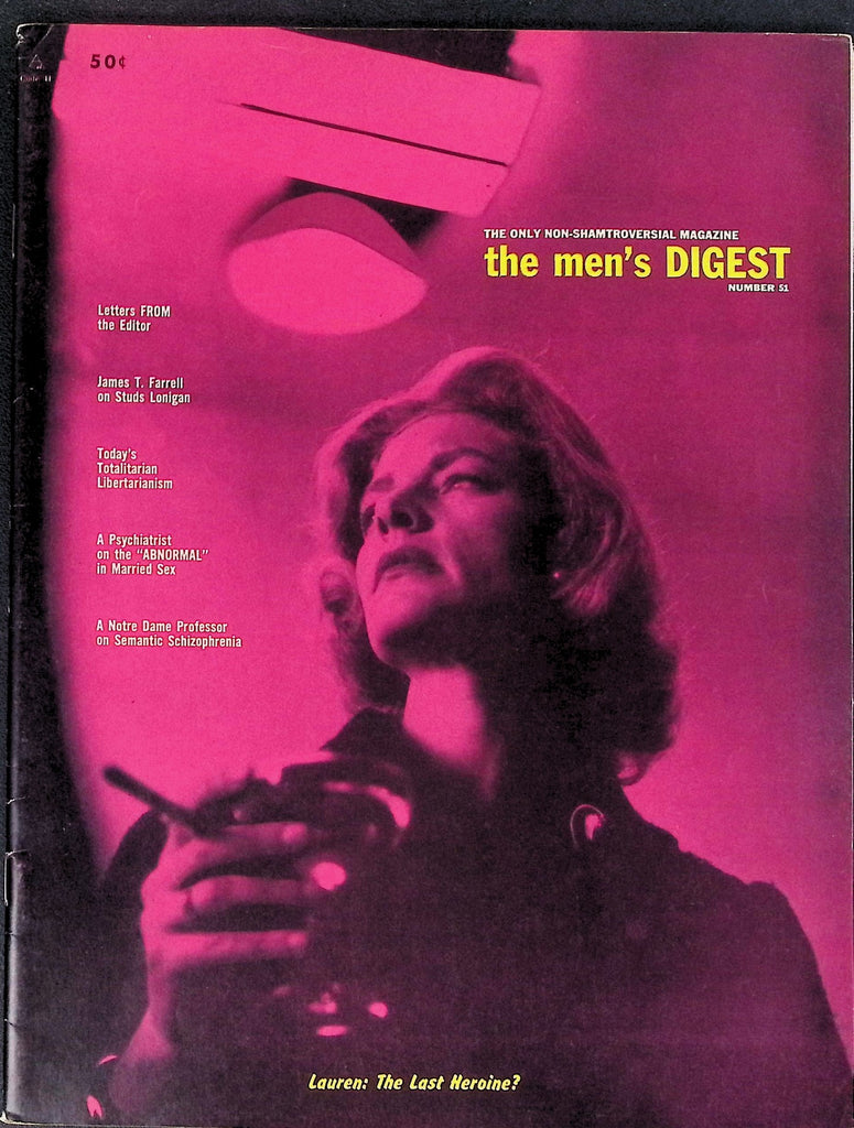 The Men's Digest Magazine #51 James T. Farrell January 1964 052226AKP