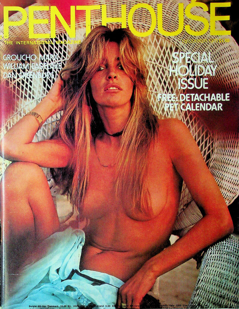 Penthouse Magazine Special Holiday Issue Ft. Groucho Marx, William Eastlake And Dan Greenburg December 1973 051725RP