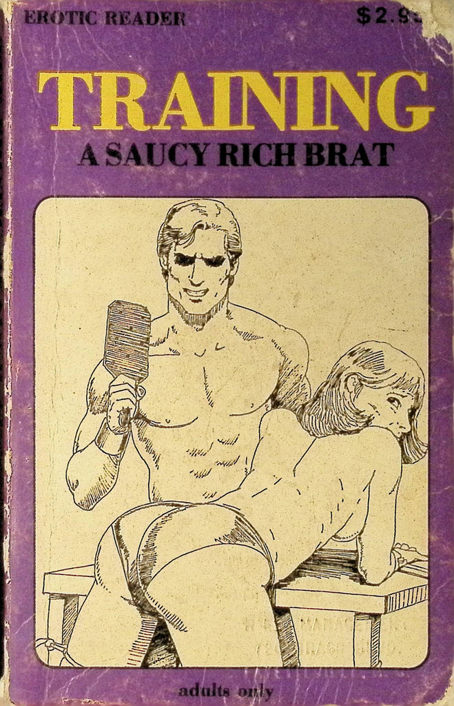 Training A Saucy Rich Brat 1980 Star Distributors Adult Paperback Novel 090325AMP