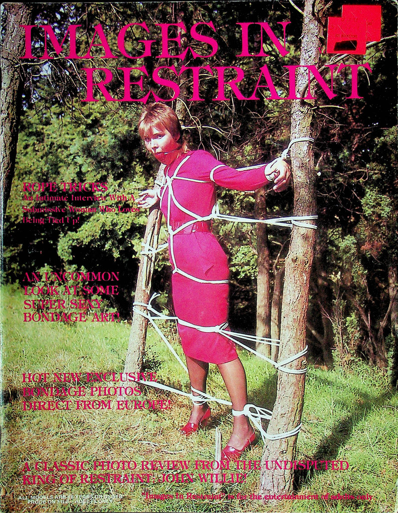 Images In Restraint BDSM Magazine Sexy Bondage Art February 1987 112924RP