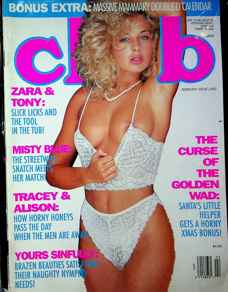 Club Magazine Zara & Tony February 1992 101123RP