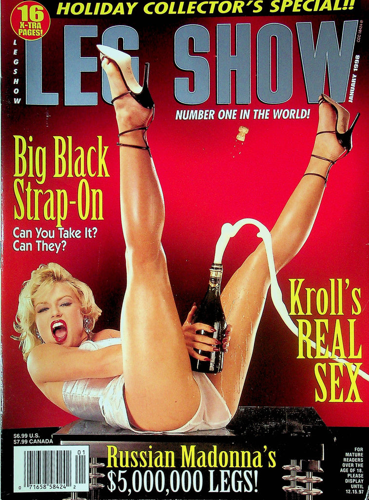 Leg Show Men's Magazine Holiday Collector's Special January 1998 062724RP
