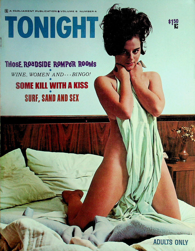 Tonight Vintage Magazine  Pamela's Undress Rehearsal  w/cf  vol.6 #4 1968 Parliament   100726lmp-GSC