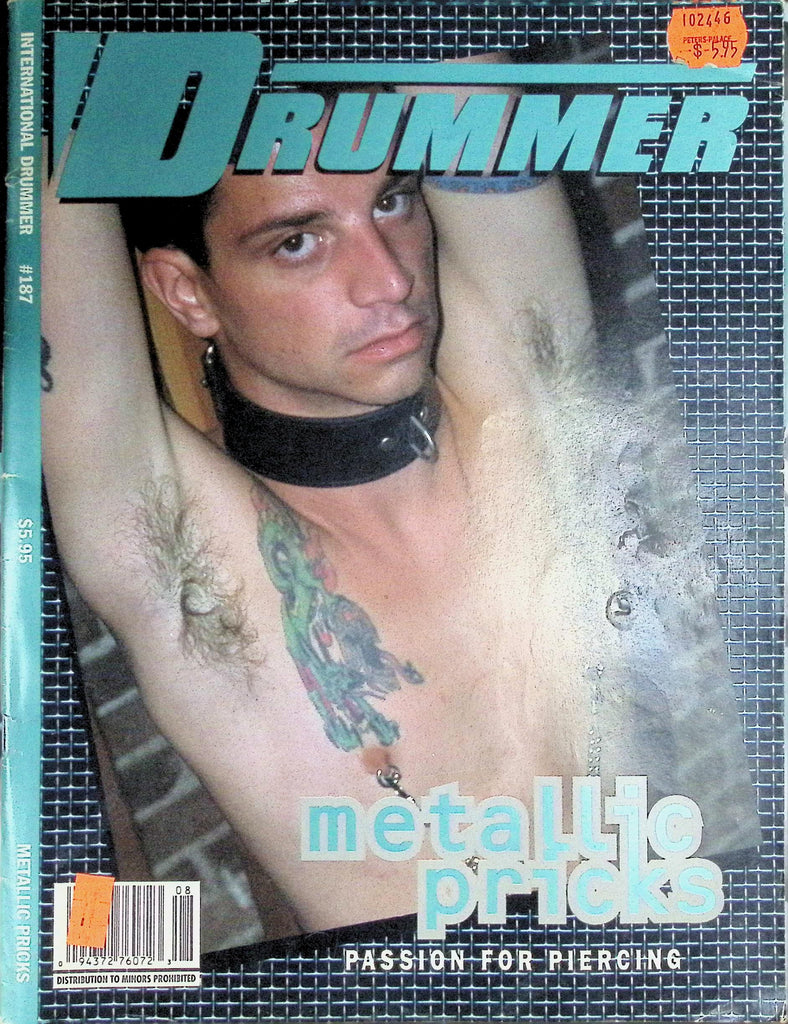 Drummer Gay Magazine #187 1995 Metalic Prics Passion for Piercing  101526LLP