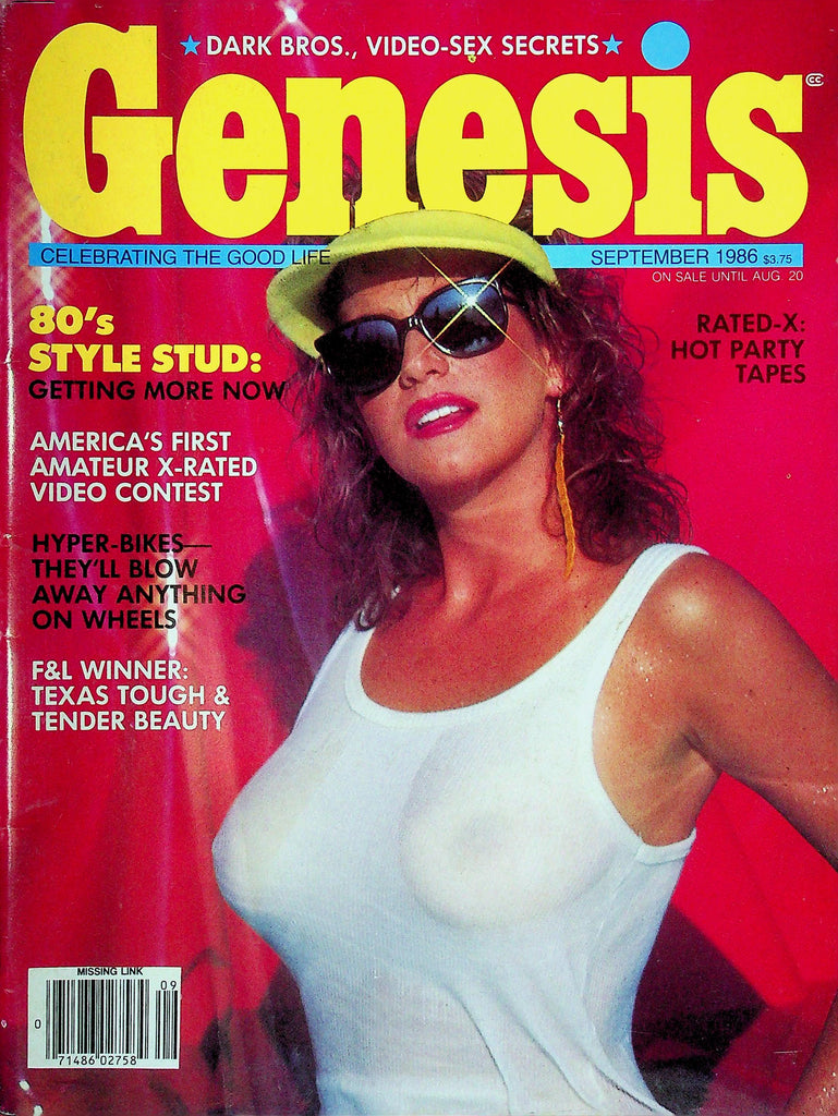 Genesis Magazine Ft. Maria Alonso & Tamara September 1986 022525RP
