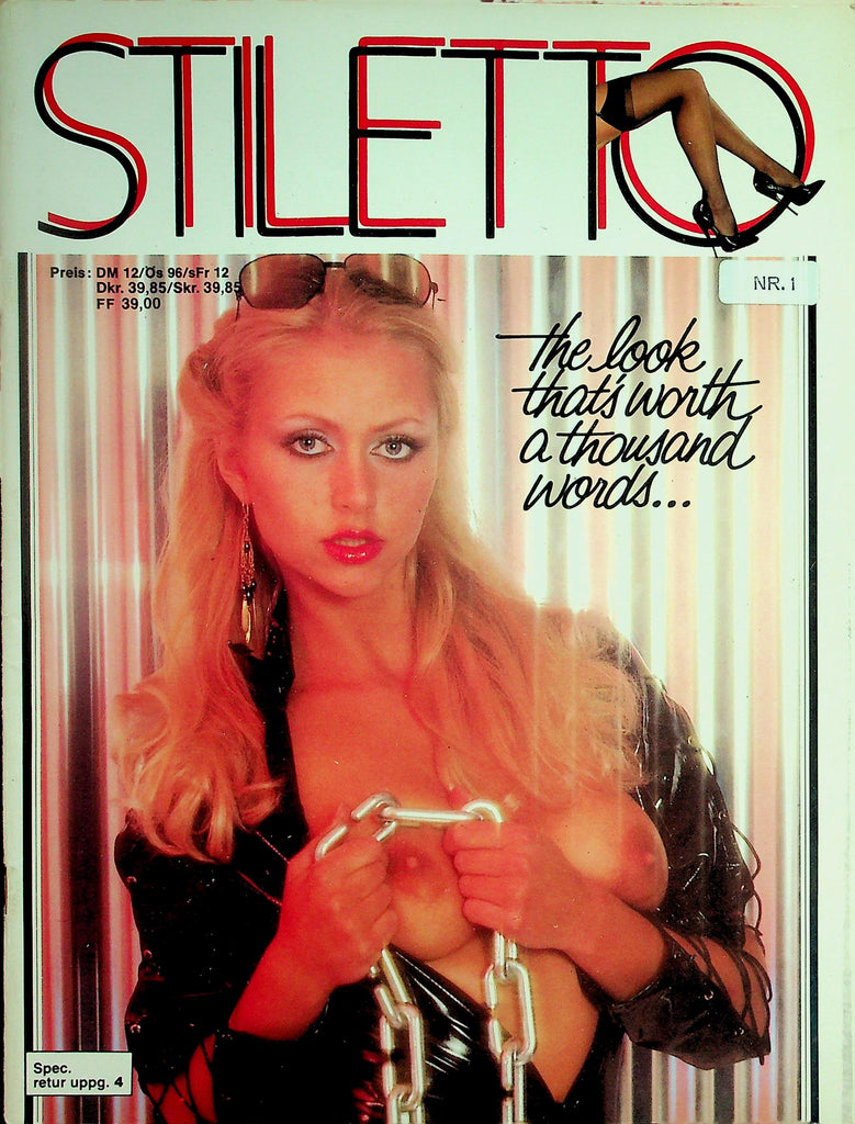 Stiletto Magazine  The Look That's Worth A Thousand Words - Covergirl Miranda    #1   1990's   101326lmp-GSC