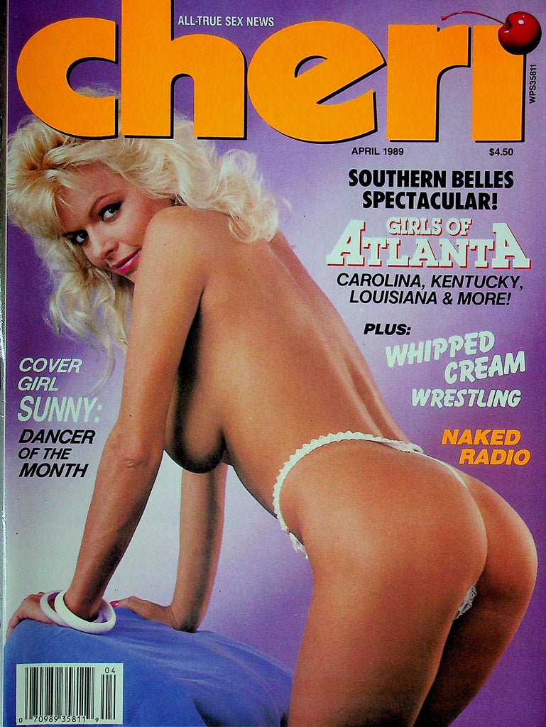 Cheri Men's Magazine Girls Of Atlanta Ft. Sunny April 1989 082224RP