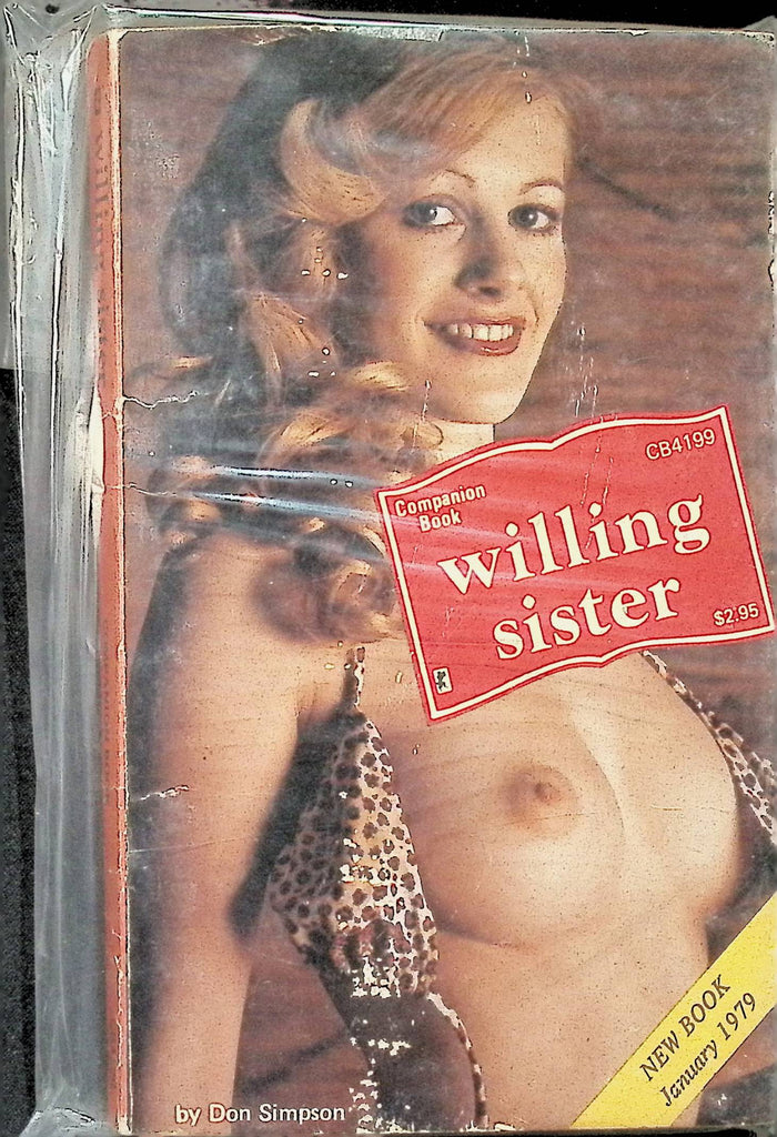 Willing Sister by Don Simpson CB4199 January 1979 Companion Book Greenleaf Adult Paperback Novel-082924AMP