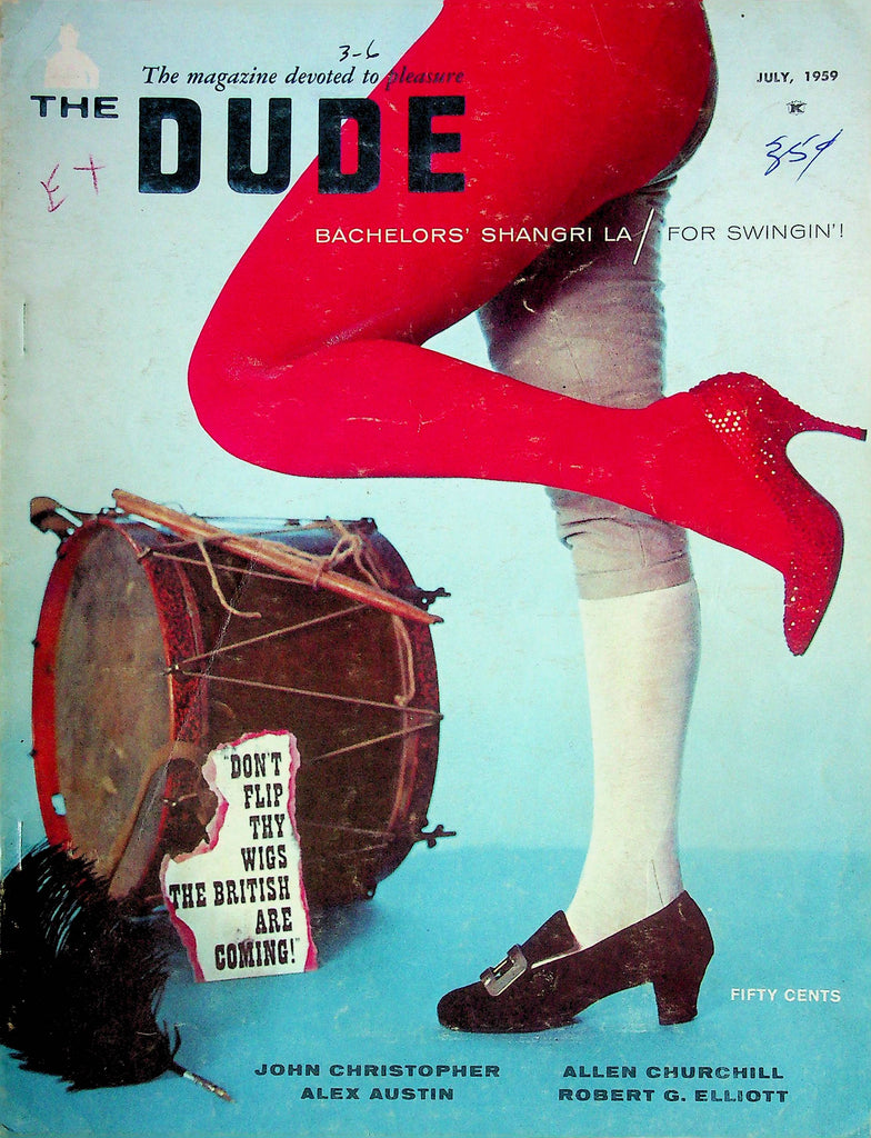 The Dude Men's Magazine John Christopher & Alex Austin July 1959 121724RP