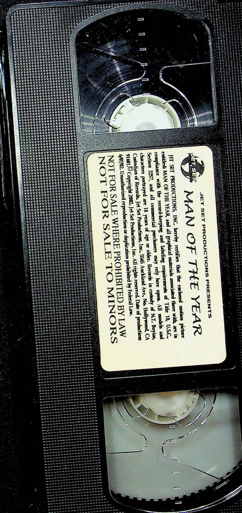 Gay Adult VHS Movie Jet Set Productions Presents Man Of The Year 2002 080123RPVHS4