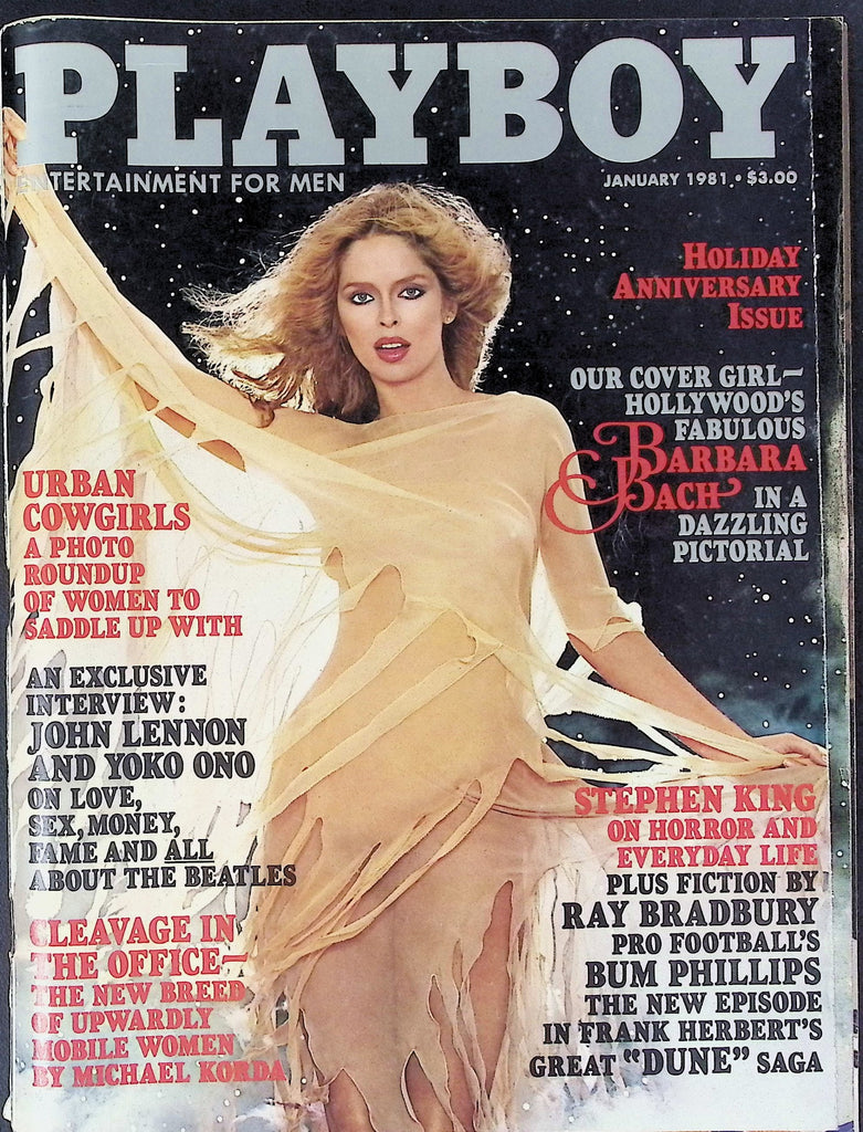 CLEARANCE Playboy Jan 1981 ft. Barbara Bach 101525AKP-69
