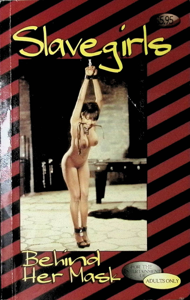 Slavegirls Behind her Mask 1996 Ashley Renee on Cover Star Distributors Adult Novel-042424AMP