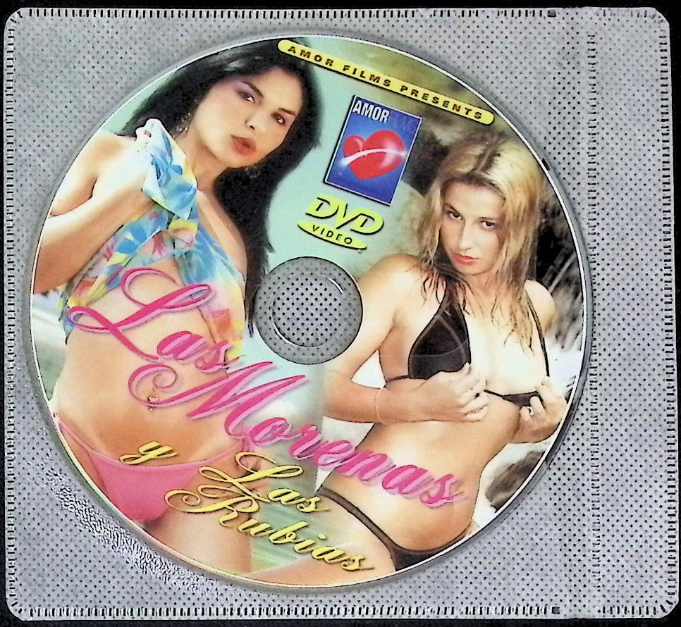 Las Morenas y Las Rubias Adult DVD Amor Films 120925AKDVD-A42