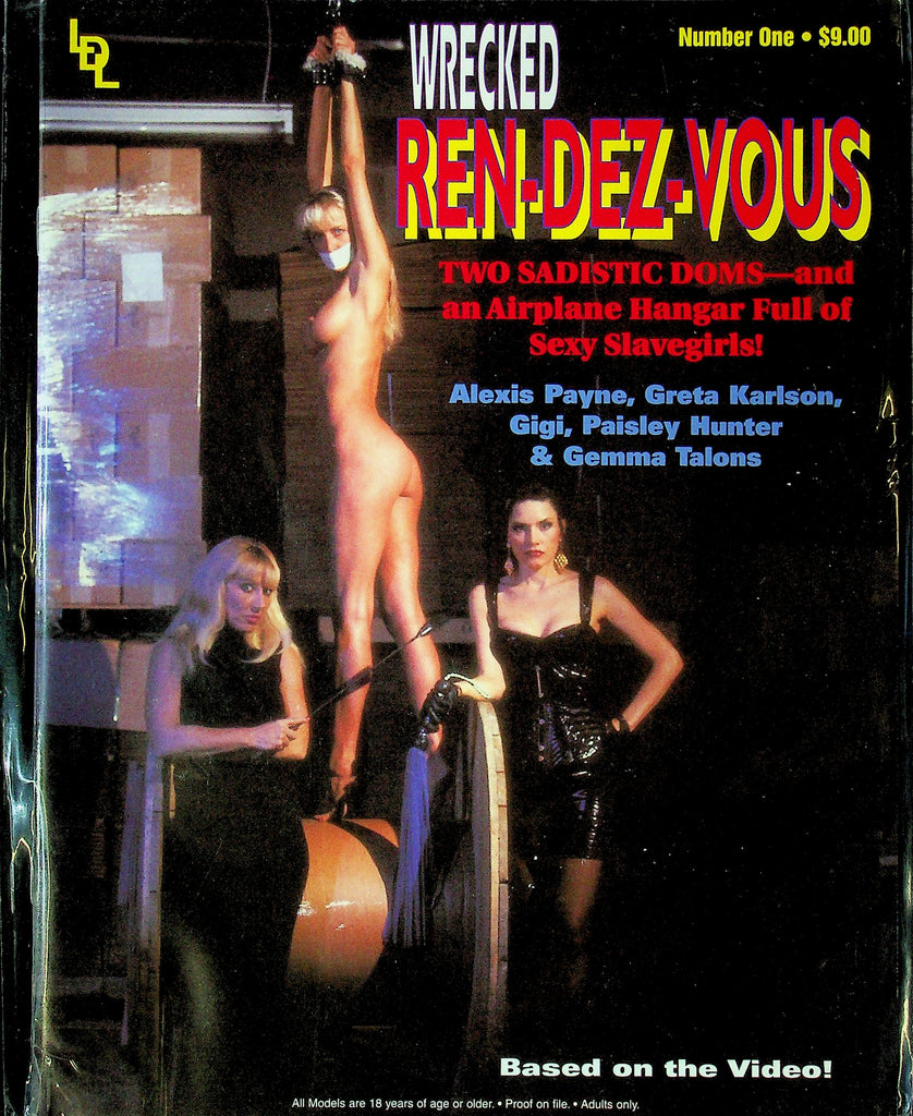 Wrecked Ren-Dez-Vous BDSM Magazine Ft. Alexis Payne & Greta Karlson Issue No.1 092325RP-