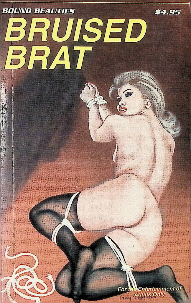 Bruised Brat BD200 1994 Bound Beauties Bondage Star Dist Adult Paperback Novel-082924AMP