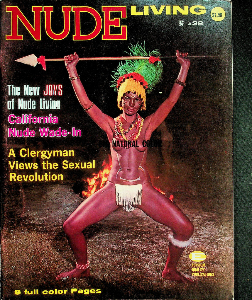Nude Living Magazine  California Nude Wade-In   #32 1965   by Elysium  071426lmp-GSC
