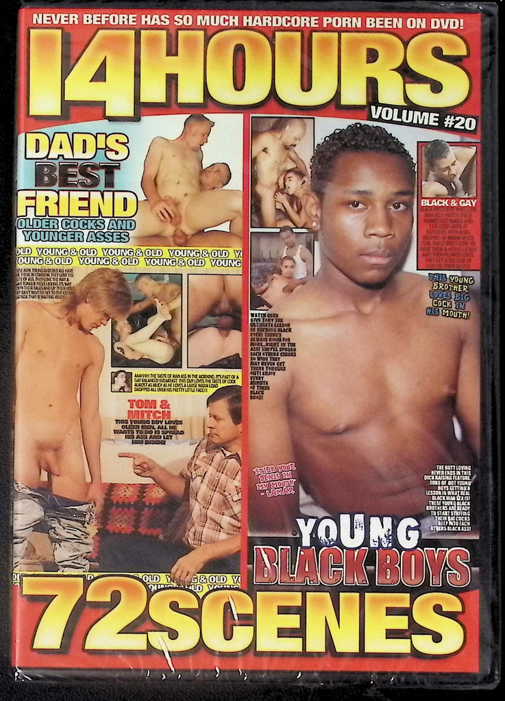 14 Hours #20 Dad's Best Friend / Young Black Boys Gay DVD Leisure Time Europe / Executive Video 092325AKDVD