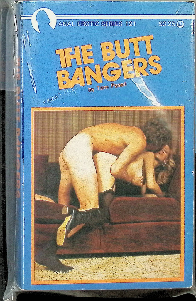 The Butt Bangers by Tom Pasell AES181 1980s Anal Erotic Series Adult Paperback Novel -112124AMP