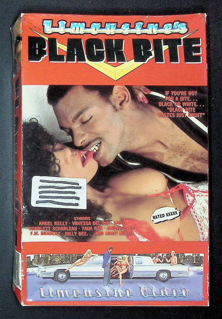 Black Bite Limousine Video VHS 1995 Angel Kelly Vanessa Del Rio 040825DMVHS2