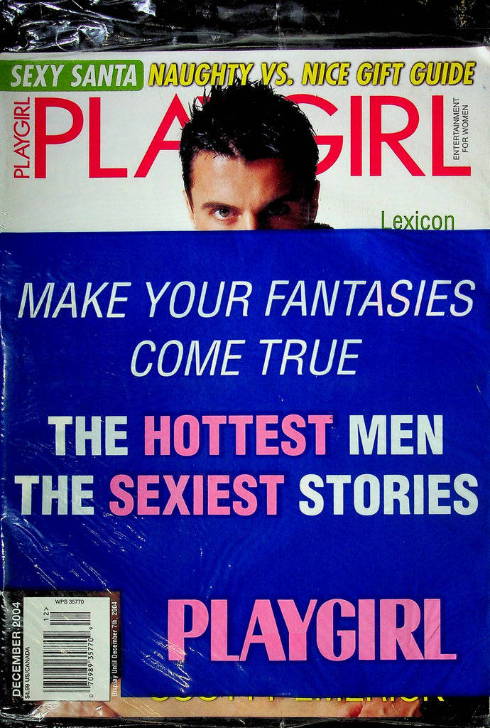 Playgirl Magazine Lexison December 2004 SEALED 103024RP2