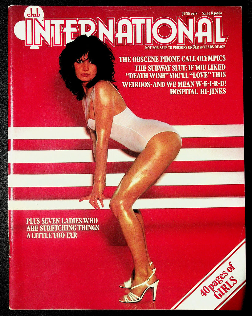 Club International Adult Magazine June 1978 Covergirl Dandelion 103026HRP-18