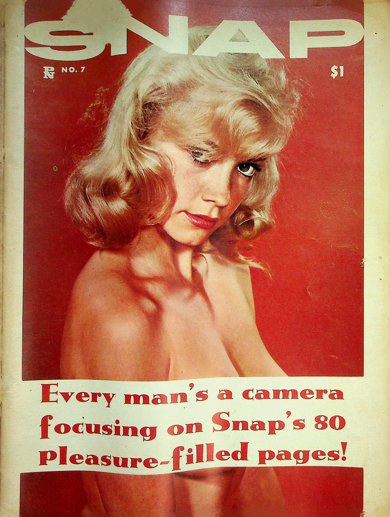 Snap Vintage Magazine  Every Man's A Camera Nude Photography #7  1961  100526lmp-GSC