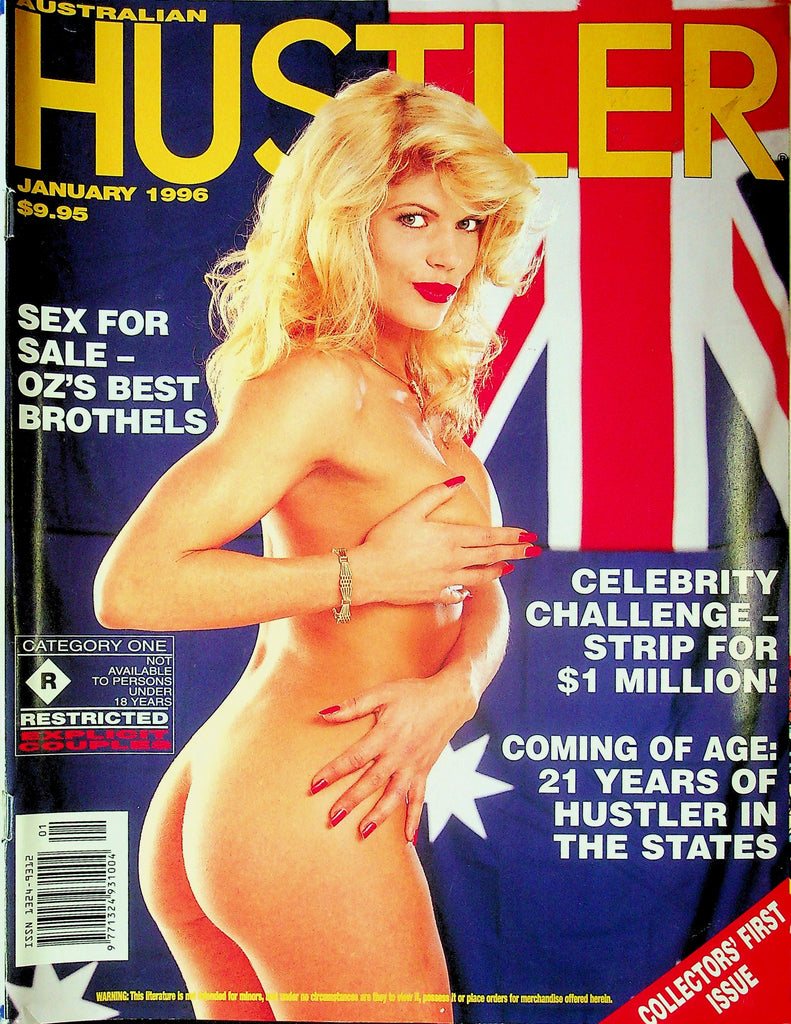 Australian Hustler Magazine Ft. Lucy, Alec & Sandy January 1996 101525RP-