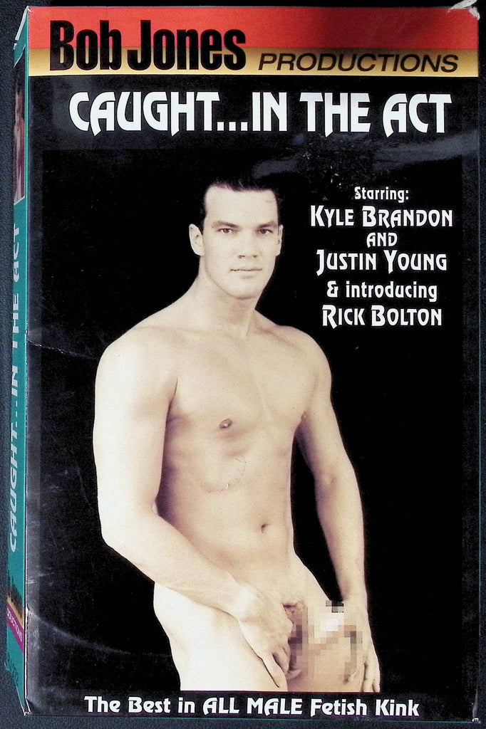 Caught... In The Act Bob Jones Productions Kyle Brandon Justin Young Gay VHS 2001 092524JKVHS2