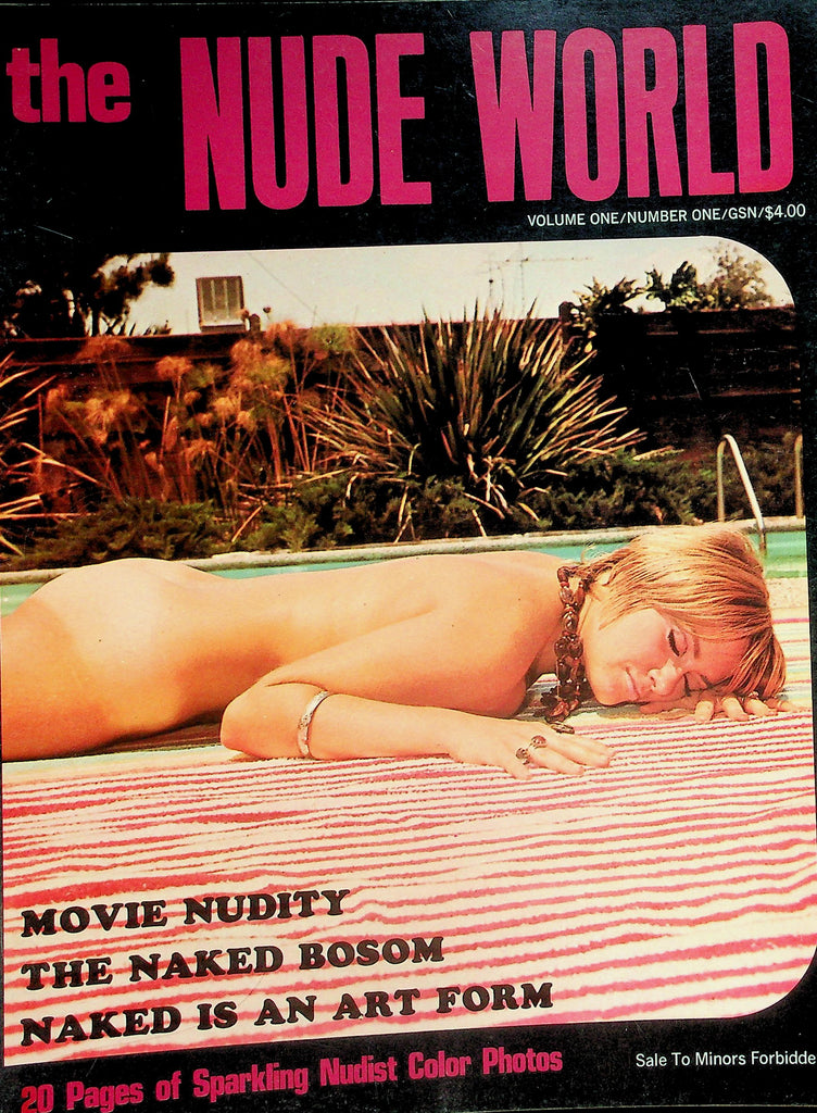 The Nude World Nudist Magazine The Naked Bosom / Naked Is An Art Form  vol.1 #1  1968      091226lmp-GSC