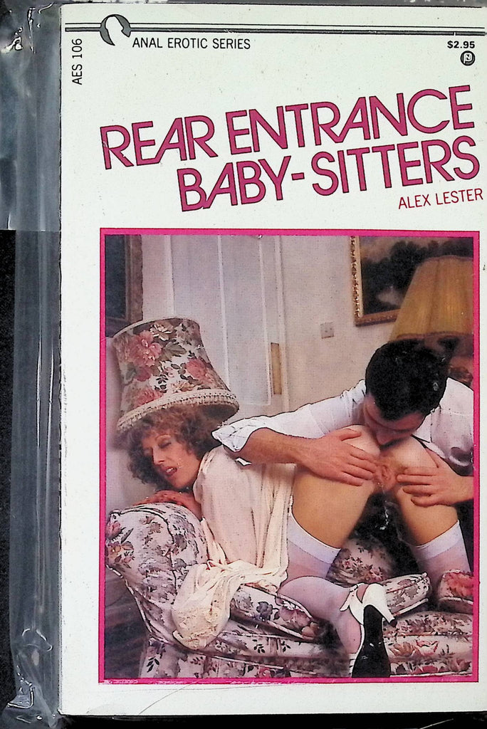 Rear Entrance Babysitters by Alex Lester AES106 1980s Anal Erotic Series Adult Paperback Novel -112124AMP