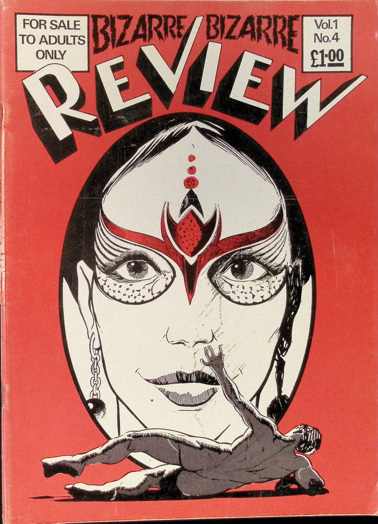 Bizarre Bizarre Review Vol 1 #4 1980s BDSM Bondage Fetish Magazine 100225AMP