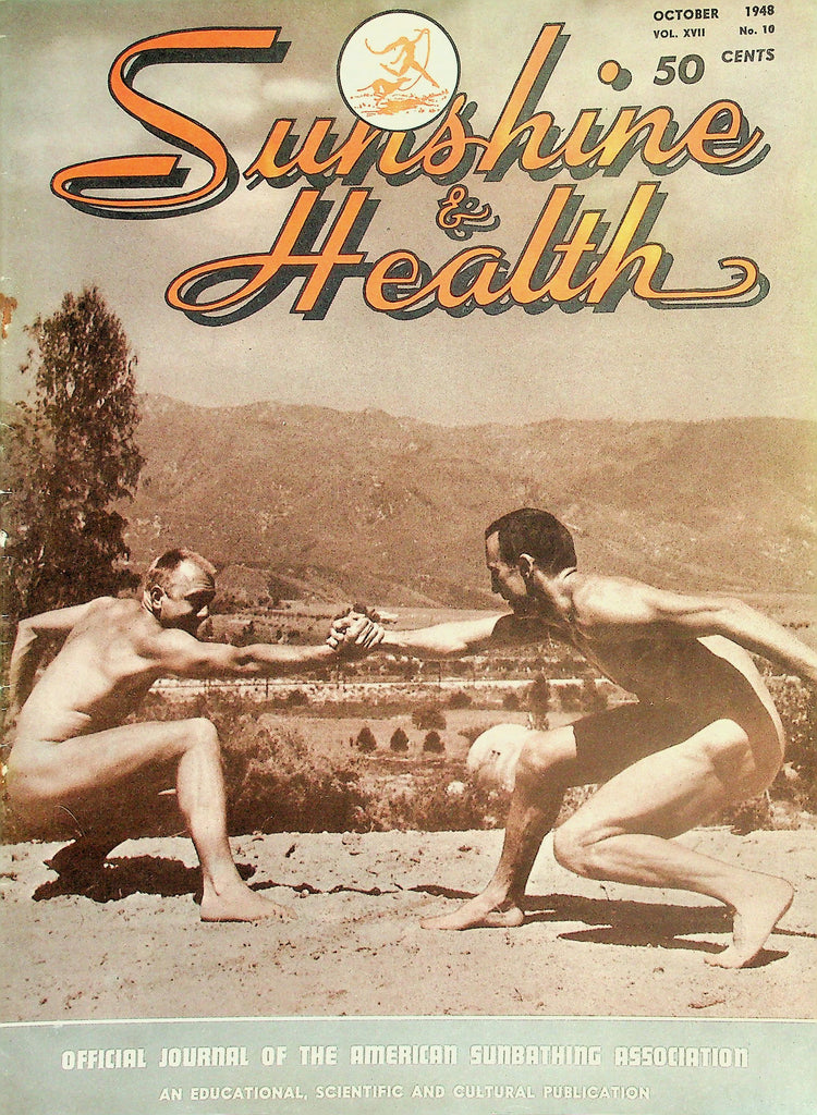 Sunshine & Health Nudist Magazine  Convention Time At Oakdale  October 1948       040826lmp