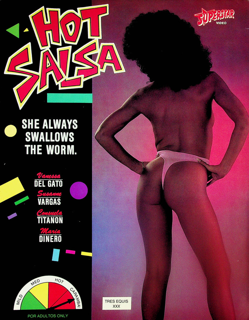 Hot Salsa Adult  Movie Slick  Starring Vanessa Del Gato, Susanne Vargas  by Superstar Video         051725lm-p